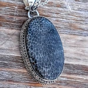 Stingray Coral Necklace
